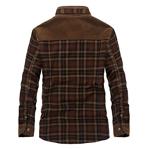 El otoño y el invierno de los hombres de la chaqueta casual camisa más terciopelo chaqueta de negocios casual de gran tamaño de la
