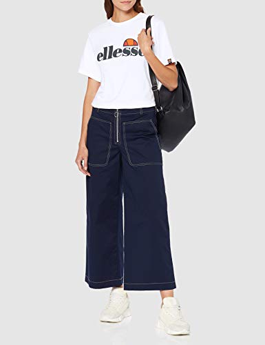 Ellesse Albany Camiseta, Mujer, Blanco (Optic Whit), 42