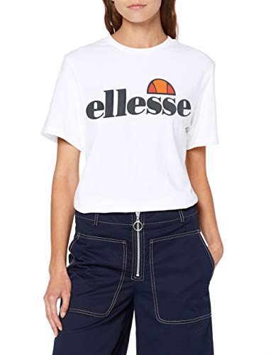 Ellesse Albany Camiseta, Mujer, Blanco (Optic Whit), 42