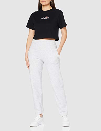 Ellesse Fireball Cropped T-Shirt Camiseta, Mujer, Black, XS