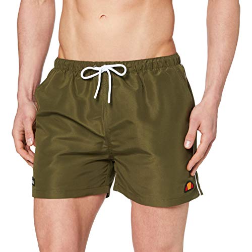 Ellesse Pantalones Cortos de natación para Hombre Dem Slackers, Hombre, Bañador Corto, SHS00938, Caqui, XXL