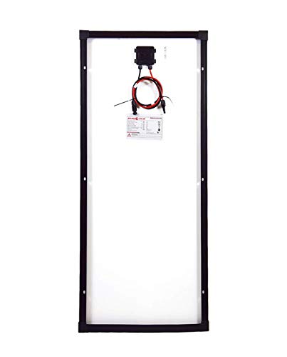 enjoy solar® Mono panel 110W 12V tecnología de celda PERC solar monocristalino de módulo solar con marco negro