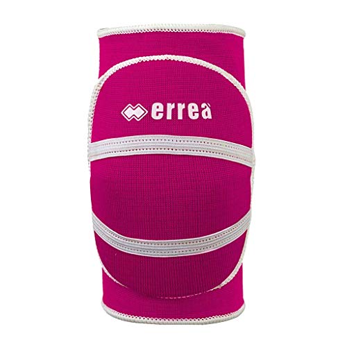 Erreà Atena - Rodilleras de edición limitada, accesorios para voleibol, juego de 2 rodilleras, unisex, para niños y niñas, color rosa, talla XS