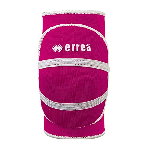 Erreà Atena - Rodilleras de edición limitada, accesorios para voleibol, juego de 2 rodilleras, unisex, para niños y niñas, color rosa, talla XS