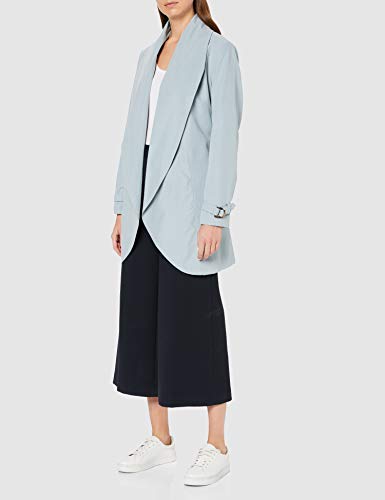 Esprit 020eo1g303 Abrigo, Azul (Grey Blue 420), Large para Mujer