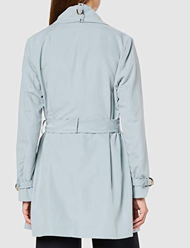 Esprit 020eo1g303 Abrigo, Azul (Grey Blue 420), Large para Mujer