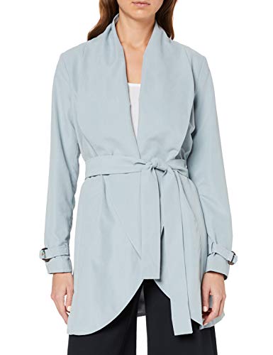 Esprit 020eo1g303 Abrigo, Azul (Grey Blue 420), Large para Mujer