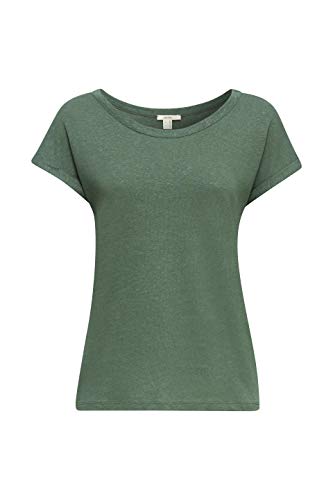 Esprit 030EE1K402 Camiseta, 350/verde Caqui, XS para Mujer