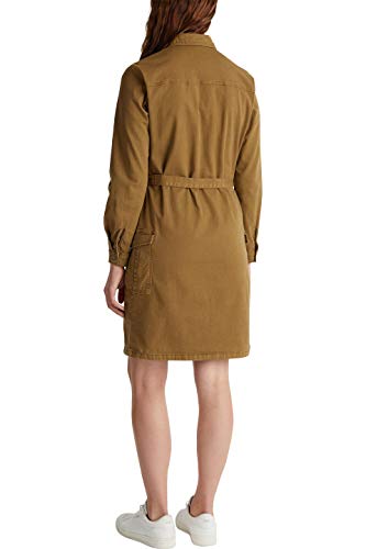 Esprit 070EE1E323 Vestido, 360/verde Oliva, 38 para Mujer