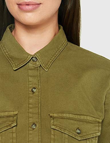 Esprit 070EE1E323 Vestido, 360/verde Oliva, 38 para Mujer