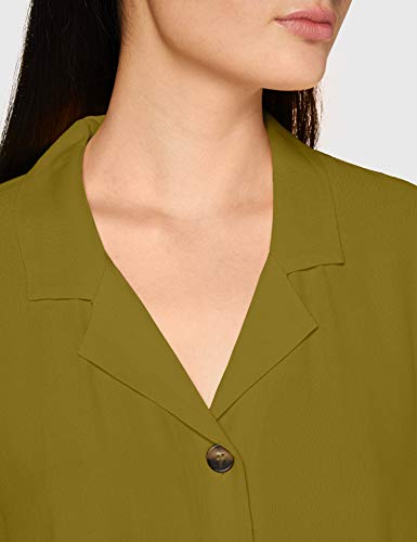 Esprit 070EE1F301 Blusas, 360/verde Oliva, 36 para Mujer
