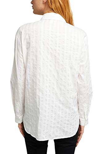Esprit 070EE1F307 Blusas, Blanco (110), 42 para Mujer