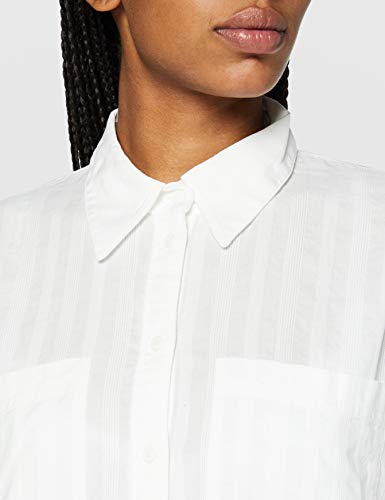 Esprit 070EE1F307 Blusas, Blanco (110), 42 para Mujer