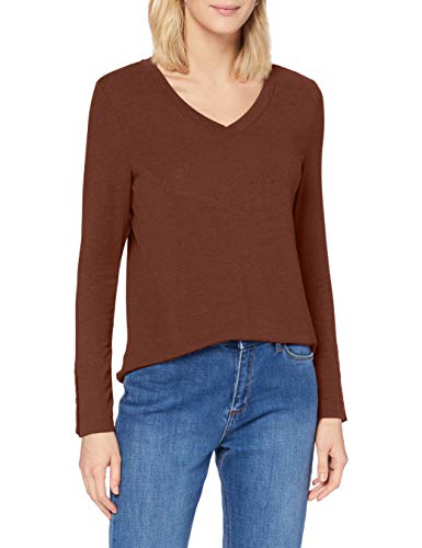 Esprit 090EE1K309 Camiseta, 210/marrón, L para Mujer