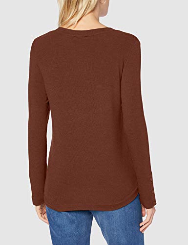 Esprit 090EE1K309 Camiseta, 210/marrón, L para Mujer