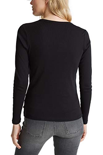 Esprit 090EE1K331 Camiseta, 001/negro, XS para Mujer