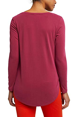 Esprit 090EE1K342 Camiseta, 600/burdeos, XXL para Mujer