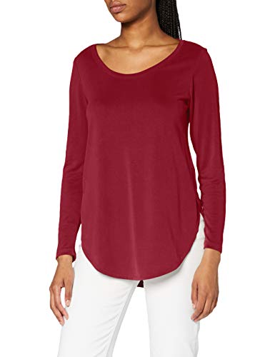 Esprit 090EE1K342 Camiseta, 600/burdeos, XXL para Mujer