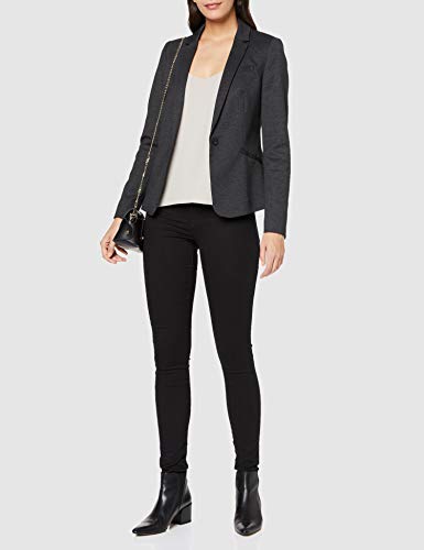 Esprit 099eo1g017 Chaqueta de Traje, Gris (Anthracite 5 014), 36 (Talla del Fabricante: 34) para Mujer
