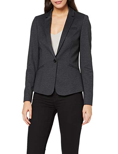 Esprit 099eo1g017 Chaqueta de Traje, Gris (Anthracite 5 014), 36 (Talla del Fabricante: 34) para Mujer