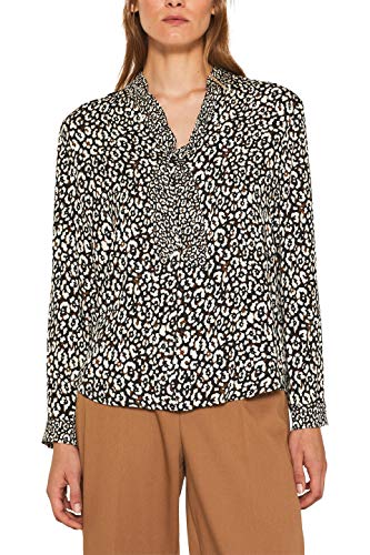 Esprit 109eo1f010 Blusa, Negro (Black 001), 38 (Talla del Fabricante: 36) para Mujer