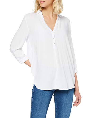 Esprit 990ee1f301 Blusa, Blanco (White 100), 40 (Talla del Fabricante: 38) para Mujer