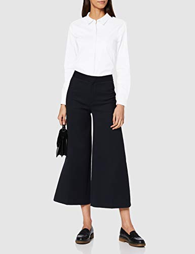 Esprit 990eo1f301 Blusa, Blanco (White 100), 34 (Talla del Fabricante: 32) para Mujer