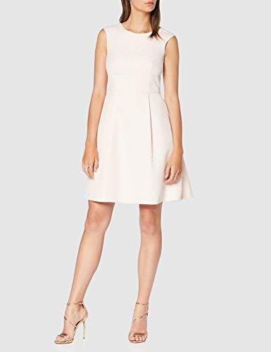 ESPRIT Collection 037eo1e024 Vestido, Beige (Dusty Nude), 40 para Mujer
