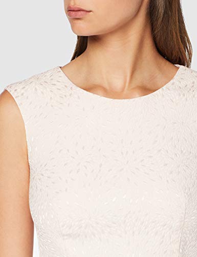 ESPRIT Collection 037eo1e024 Vestido, Beige (Dusty Nude), 40 para Mujer