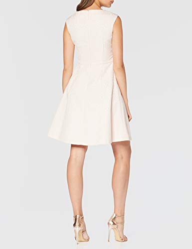 ESPRIT Collection 037eo1e024 Vestido, Beige (Dusty Nude), 40 para Mujer