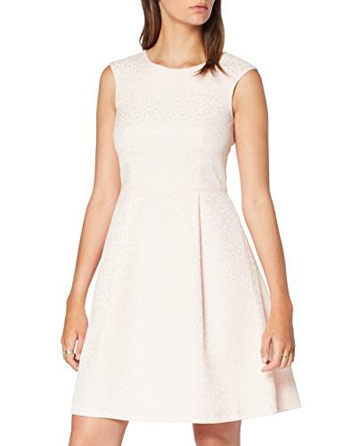 ESPRIT Collection 037eo1e024 Vestido, Beige (Dusty Nude), 40 para Mujer