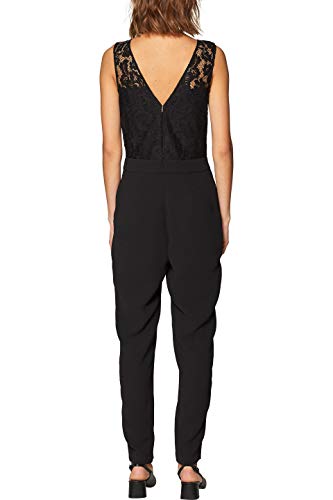 ESPRIT Collection 039EO1L001 Mono Largo, Negro (Black 001), 38 para Mujer