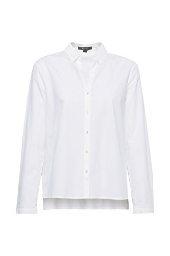 ESPRIT Collection 048eo1f017 Blusa, Blanco (White 100), 42 (Talla del Fabricante: 40) para Mujer