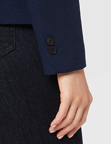 ESPRIT Collection 999eo1g806 Chaqueta de Traje, Azul (Navy 400), 34 (Talla del Fabricante: 32) para Mujer