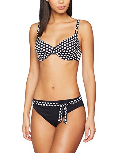 Esprit Crosby Beach Classic Brief Braguita de Bikini, Negro (Black 001), 40 (Talla del Fabricante: 38) para Mujer