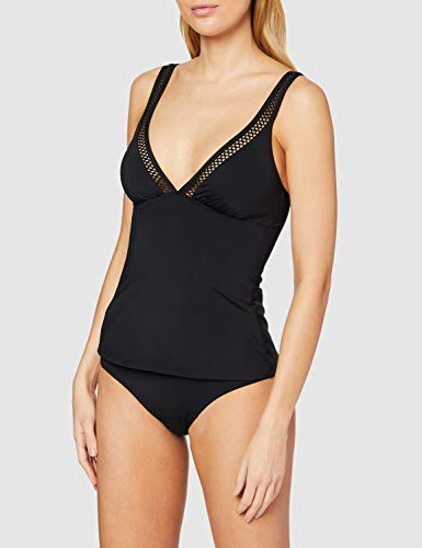 Esprit EASTCOAST Beach Shaping High Brief Bragas de Bikini, 001/negro, 40 para Mujer