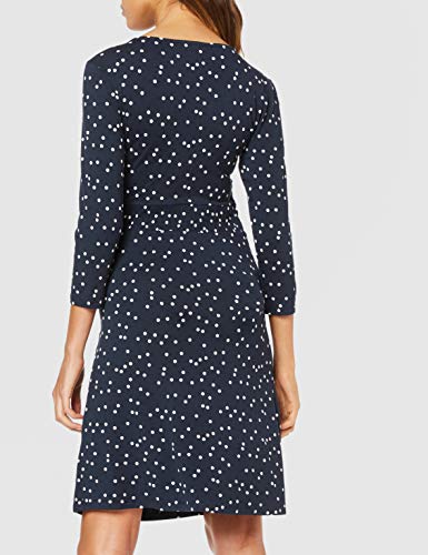 Esprit Maternity Dress Nursing 3/4 SL AOP Vestido, Azul (Night Blue 486), 46 (Talla del Fabricante: XX-Large) para Mujer