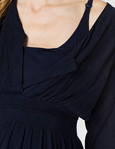 Esprit Maternity Dress wvn Nursing LS Vestido, Night Sky Blue-485, 46 para Mujer