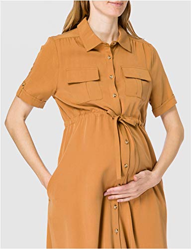 Esprit Maternity Dress wvn SS Vestido, Arena-140, 46 para Mujer