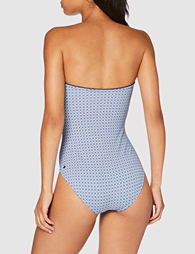 Esprit Miller Beach Padded Bandeau Swimsuit Traje de baño de una Sola Pieza, 401, 38 para Mujer