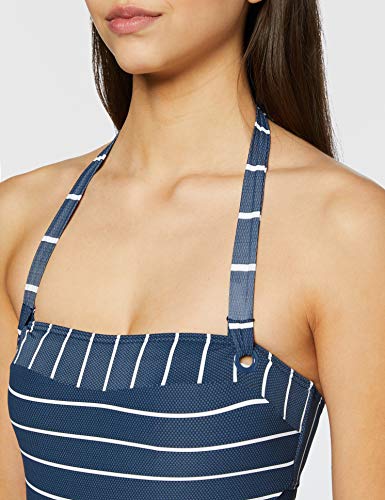 Esprit Nelly Beach Pad.Band.Swims bañadores, Azul (Dark Blue 405), 46 (Talla del Fabricante: 44) para Mujer