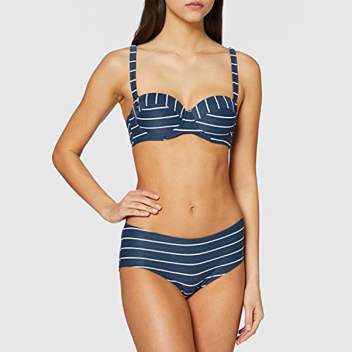 Esprit Nelly Beach Sexy H.Shorts Braguita de Bikini, Azul (Dark Blue 405), 40 (Talla del Fabricante: 38) para Mujer