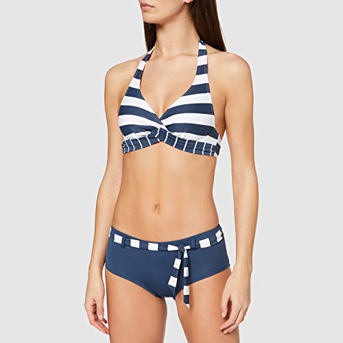 Esprit North Beach H.Shorts Braguita de Bikini, Azul (Dark Blue 405), 42 (Talla del Fabricante: 40) para Mujer