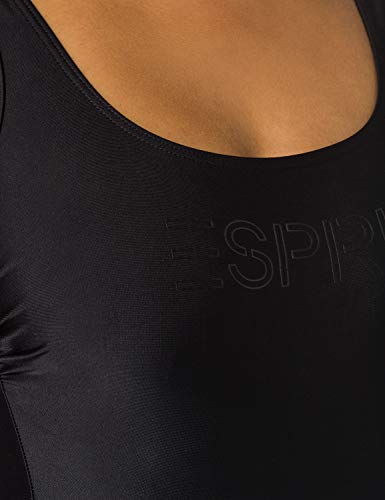 Esprit Ocean Beach Ay Logo Swimsuit bañadores, Negro (Black 001), 105C (Talla del Fabricante: 44 C) para Mujer