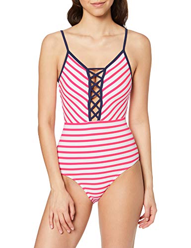 Esprit Sirah Beach Swimsuit bañadores, Rosa (Pink Fuchsia 660), 38 (Talla del Fabricante: 36) para Mujer