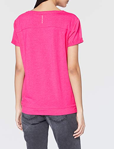 ESPRIT Sports Tshirt Short Sleeve Camisa de Yoga, 661 Rosa Fucsia 2, S para Mujer