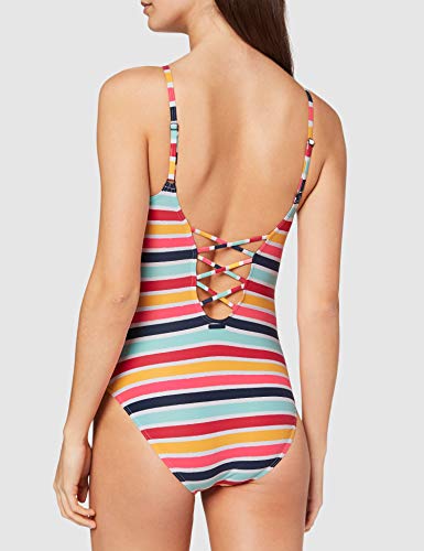 Esprit Treasure Beach Pad.Swims bañadores, Amarillo (Sunflower Yellow 730), 40 (Talla del Fabricante: 38) para Mujer