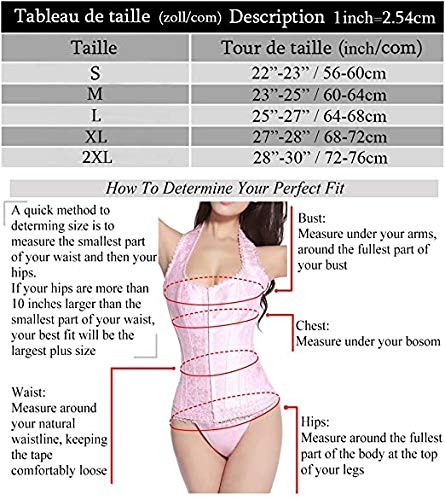 EUDOLAH Body de Liga Adelgazante para Mujer con Tirantes con Aros Corsé de Encaje Lencería Sexy Vintage Adelgazamiento(Blanco-1,XXL)