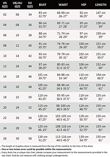 Ever-Pretty A-línea Vestido de Fiesta Cuello en V Manga Corta Gasa Corte Imperio para Mujer Azul Zafiro 42