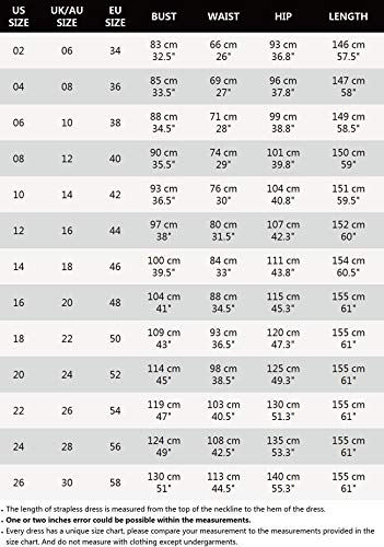 Ever-Pretty A-línea Vestito de Gala Cuello Redondo sin Mangas Encaje Gasa para Mujer Azul Marino 40